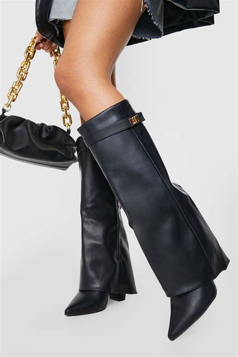 givenchy shark lock boots dupe